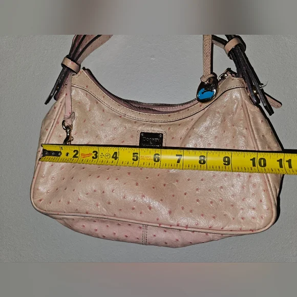 Dooney & Bourke Ostrich Bag (Pink) - Picture 14 of 16